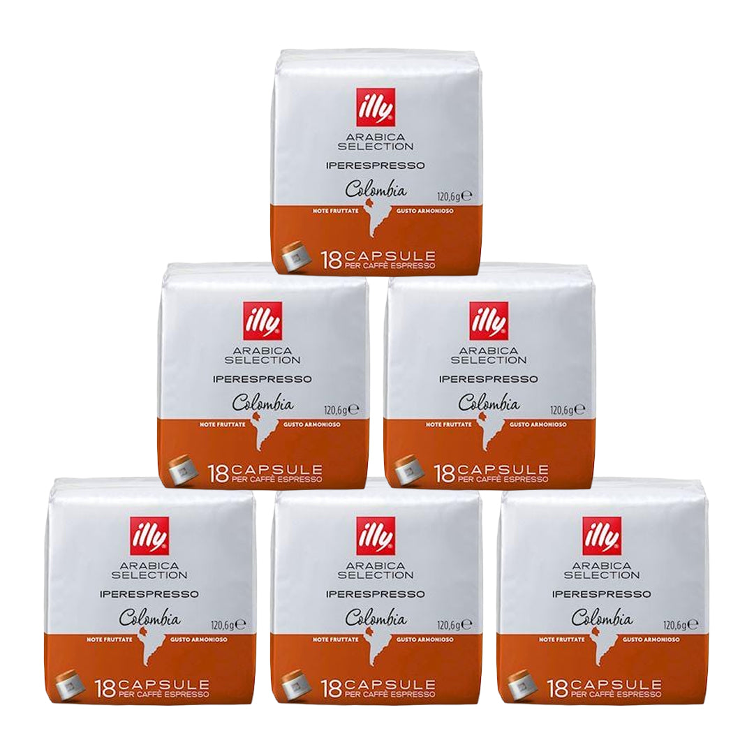 Coffee capsules Illy IperEspresso, Colombia, 108 pcs – I love coffee