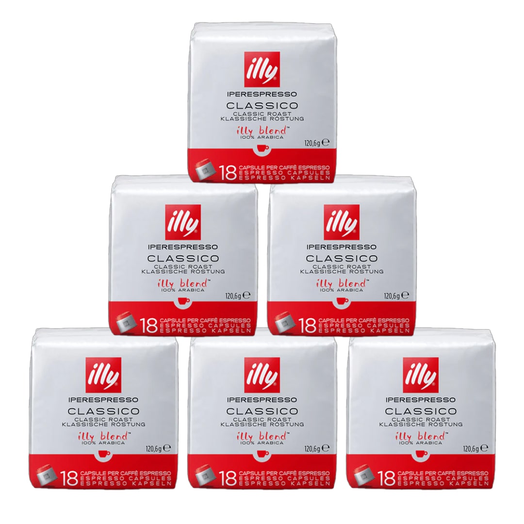 Coffee capsules Illy IperEspresso, Medium roasted, 108 pcs – I love coffee