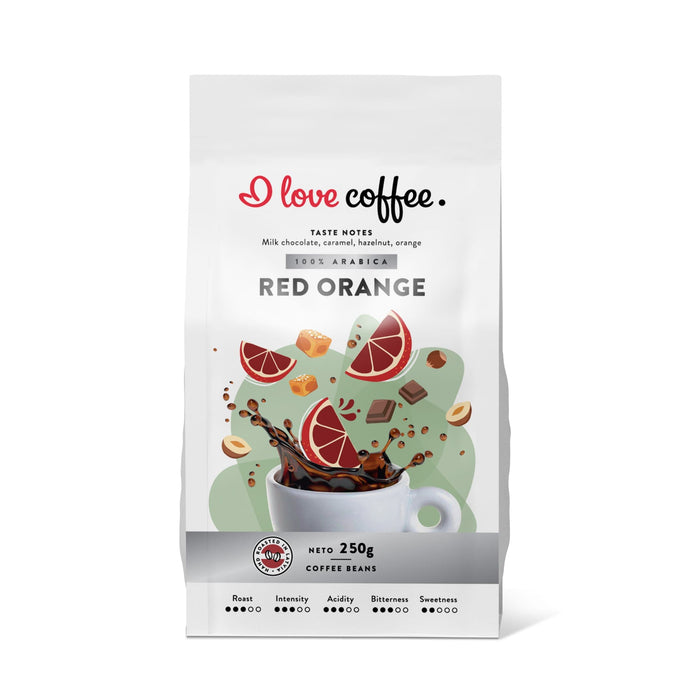 Ground coffee Red Orange 250g