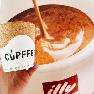 Edible wafer cups Cupffee 12pc, 220ml