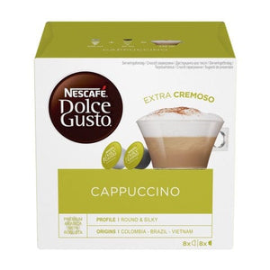 Nescafe Dolce Gusto coffee capsules cappuccinoX