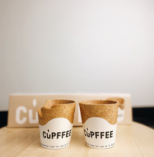 Edible wafer cups Cupffee 12pc, 220ml