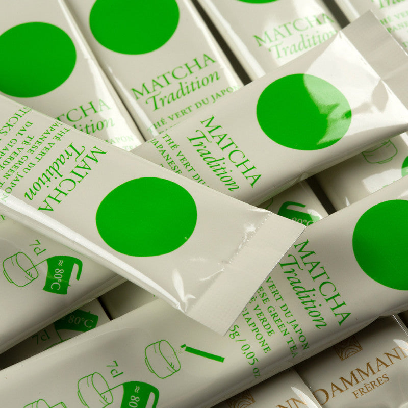 Traditional green tea Matcha sticks, Dammann, 15pcs – I love coffee