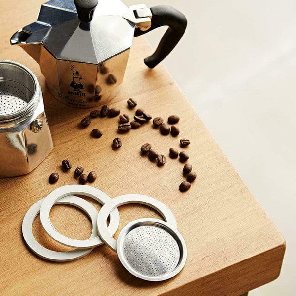 Moka can gasket + filter, 3-4 cup – I love coffee