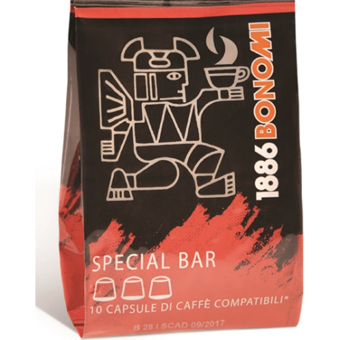 Coffee capsules Bonomi Special Bar, Nespresso 10pcs