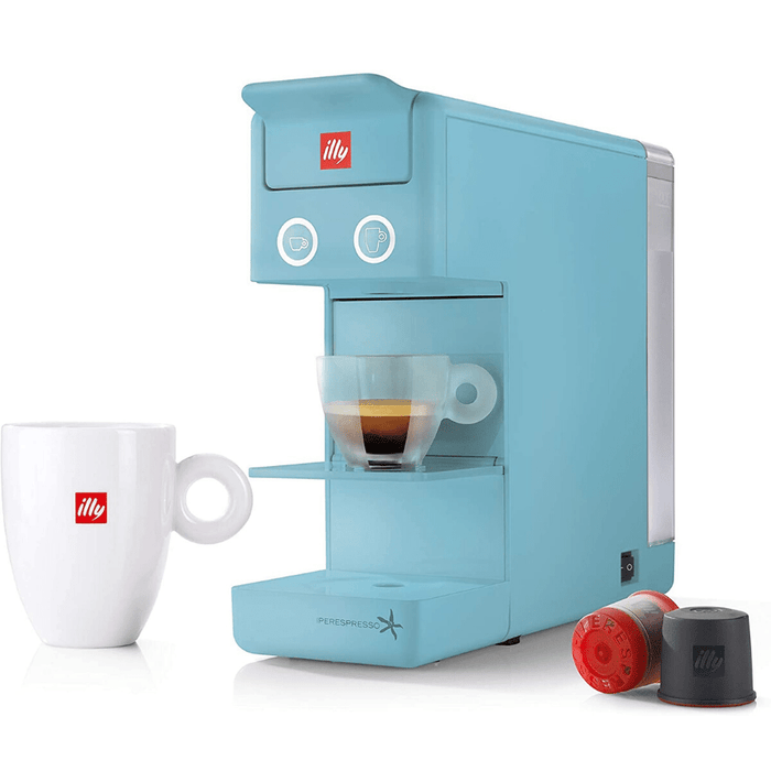 Coffee machine Illy Y3.3 EC, light blue