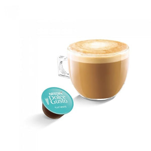Nescafe Dolce Gust coffee capsules flat white