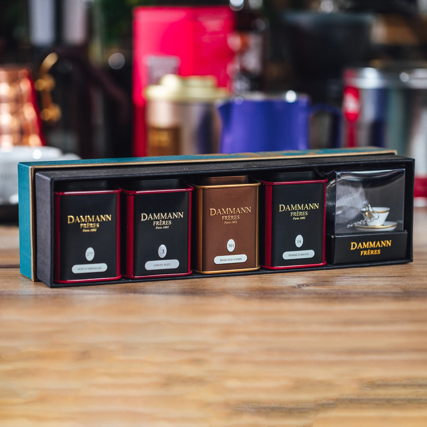 Damman Fréres gift set, Coffret Allures – I love coffee