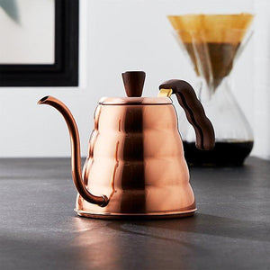 Hario Buono kettle, copper, with black handle (900ml)