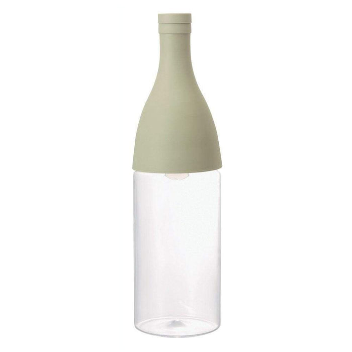 Hario glass bottle with filter, Aisne, green
