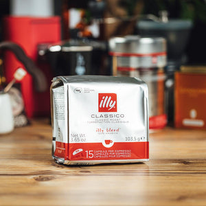 Coffee capsules illy MPS, Espresso, Medium roast, 15 pcs