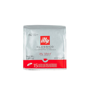 Coffee capsules illy MPS, Espresso, Medium roast, 15 pcs