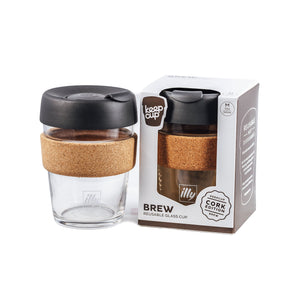 Keepcup illy BREW glass