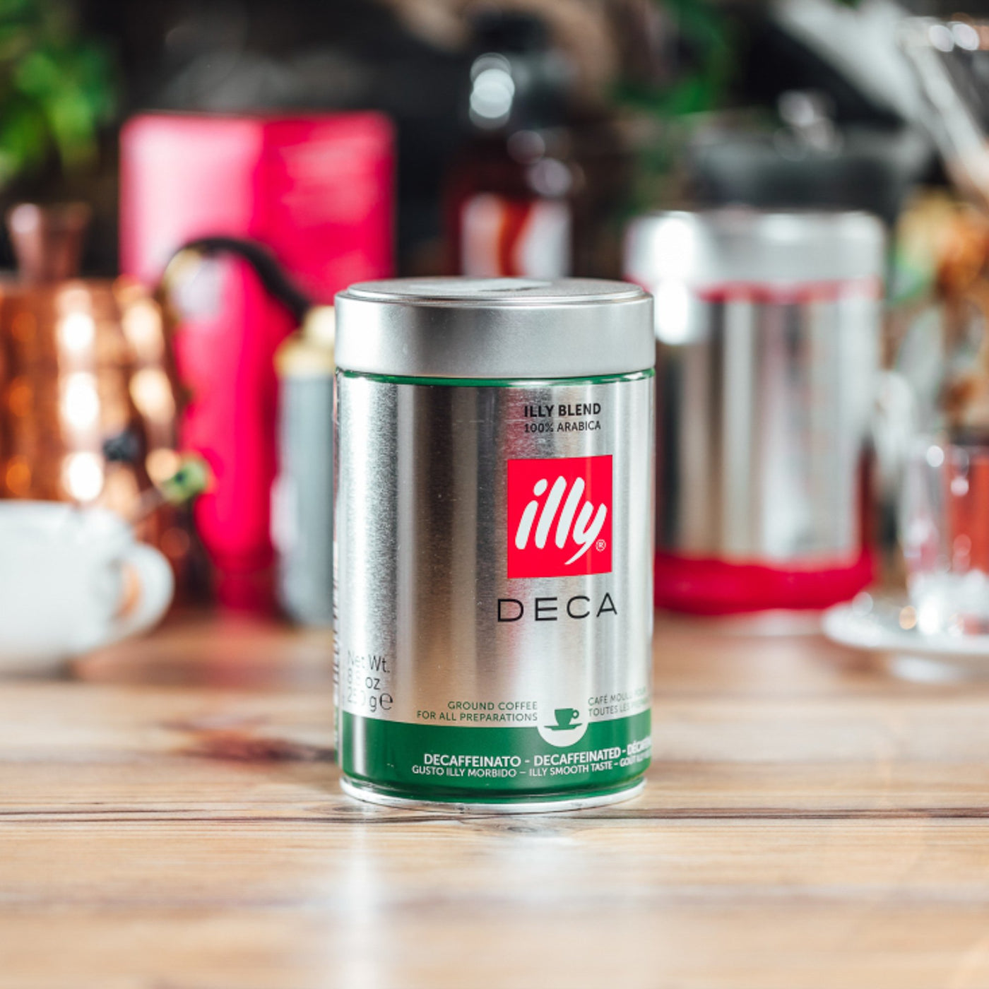 Ground coffee Illy, Decaffeinated, 250g – I love coffee