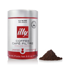 Ground coffee Illy, Filter coffee, 250g