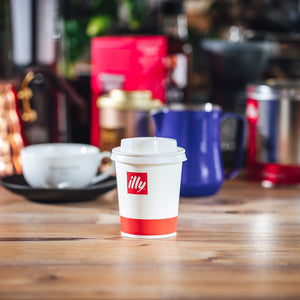 Cardboard cups illy 7oz, 50 pcs, 180ml