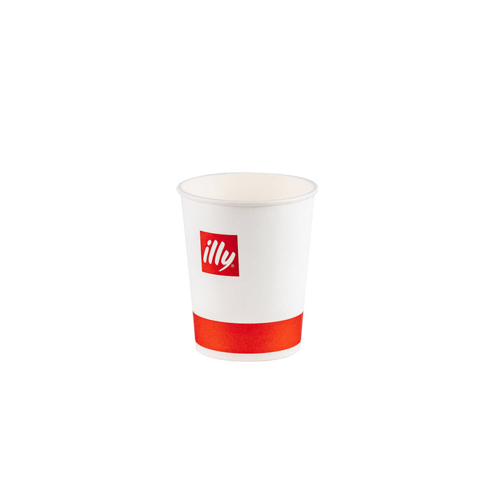 Cardboard cups illy 7oz, 50 pcs, 180ml