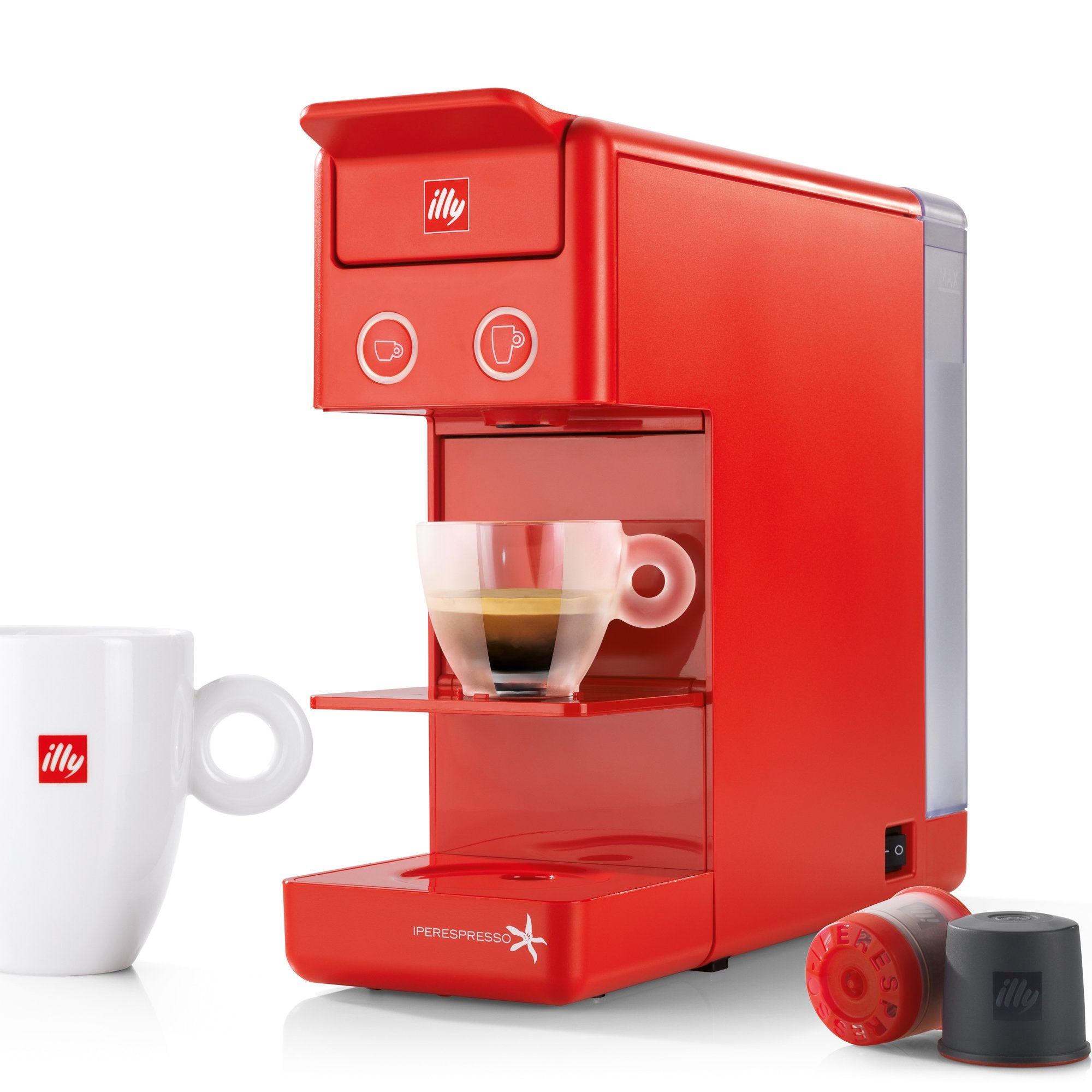 Coffee machine Illy Y3.3 EC, red – I love coffee