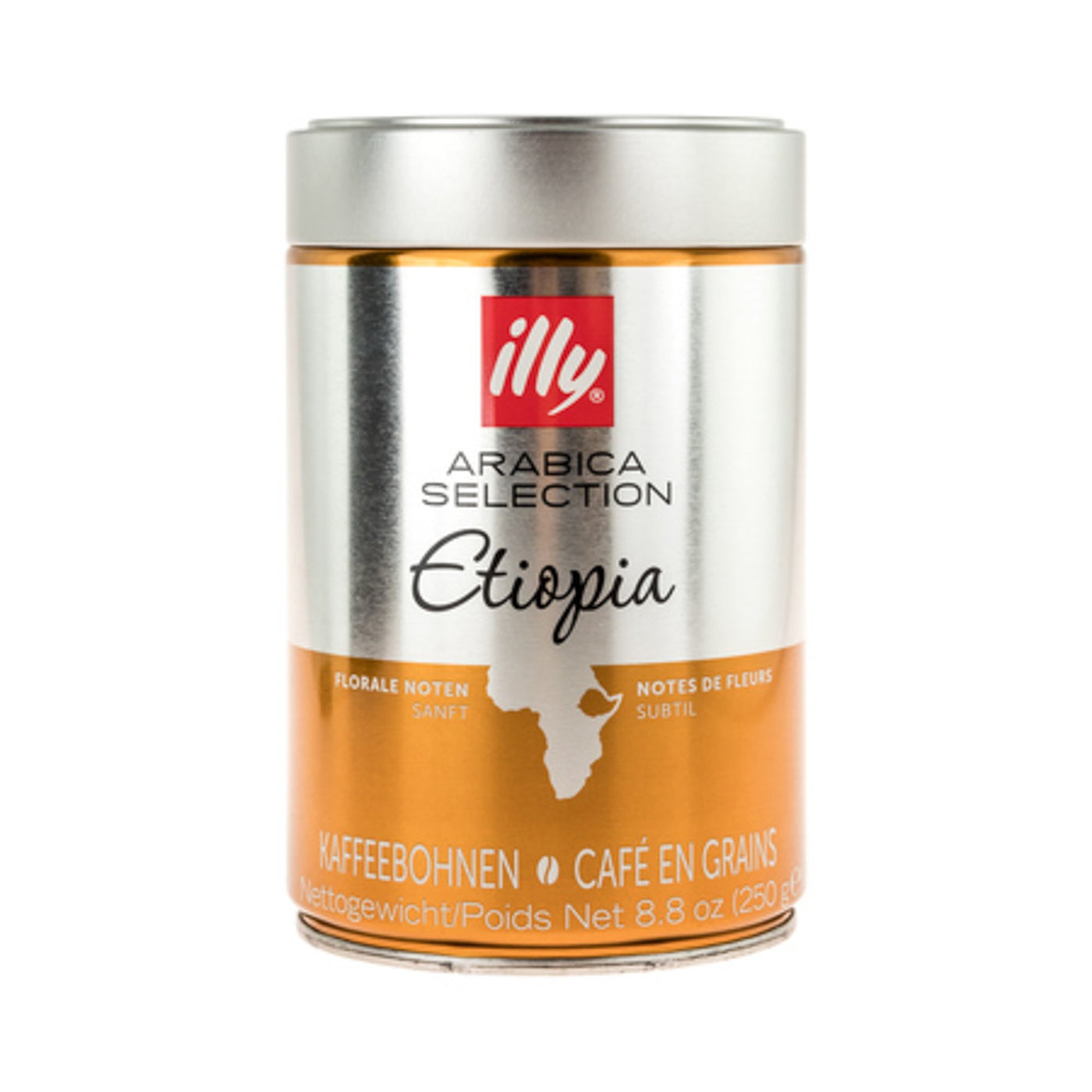 Grain coffee ILLY Arabica Selection Ethiopia, 250 g - Delivery