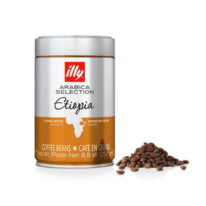 Pupiņu kafija Illy Arabica Selection Ethiopia ,250g
