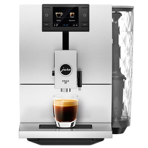 Jura coffee machine, ENA 8 Nordic White - FREE ILLY COFFEE