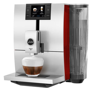 Jura coffee machine, ENA 8 Sunset Red - FREE ILLY COFFEE