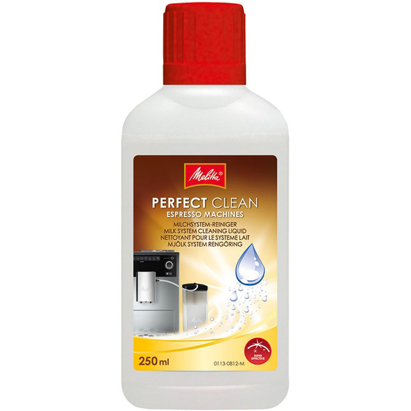 Melitta Perfect Clean - Limpiador de sistema de leche, 250 ml (Pack de 8) :  : Hogar y cocina