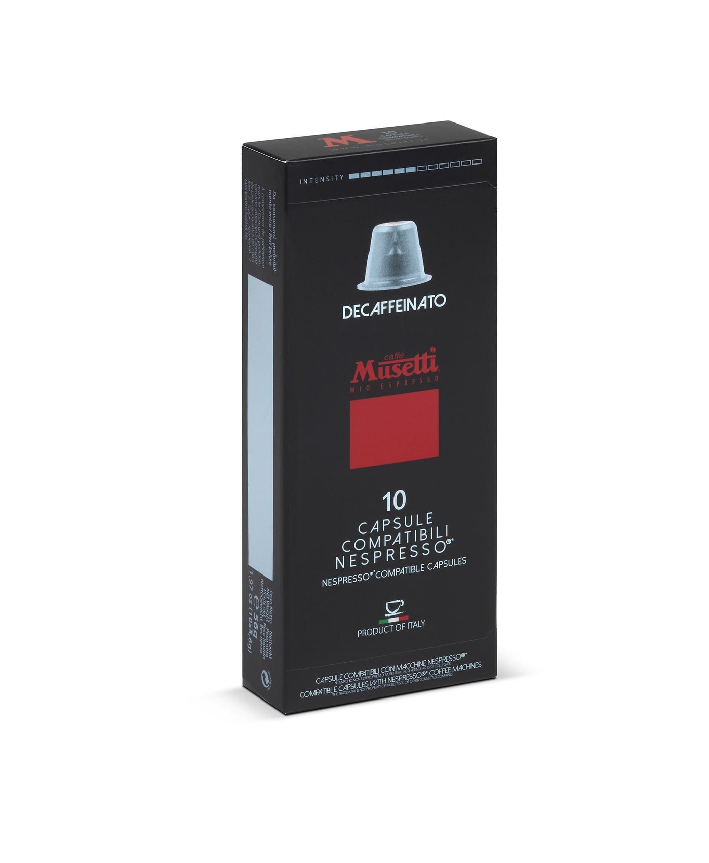 Box 10 capsule illy compatibili nespresso decaffeinato
