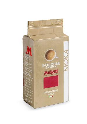 Ground coffee Musetti Evoluzione, 100% Arabica, 250g