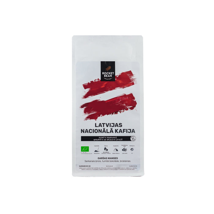 Coffee beans Latvian National Coffee, LV100, 500g, Rocket Bean Roastery