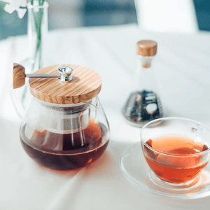 Pull-up tea maker Teaor Wood, Hario, 450ml