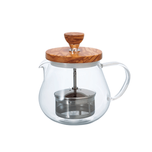 Pull-up tea maker Teaor Wood, Hario, 450ml