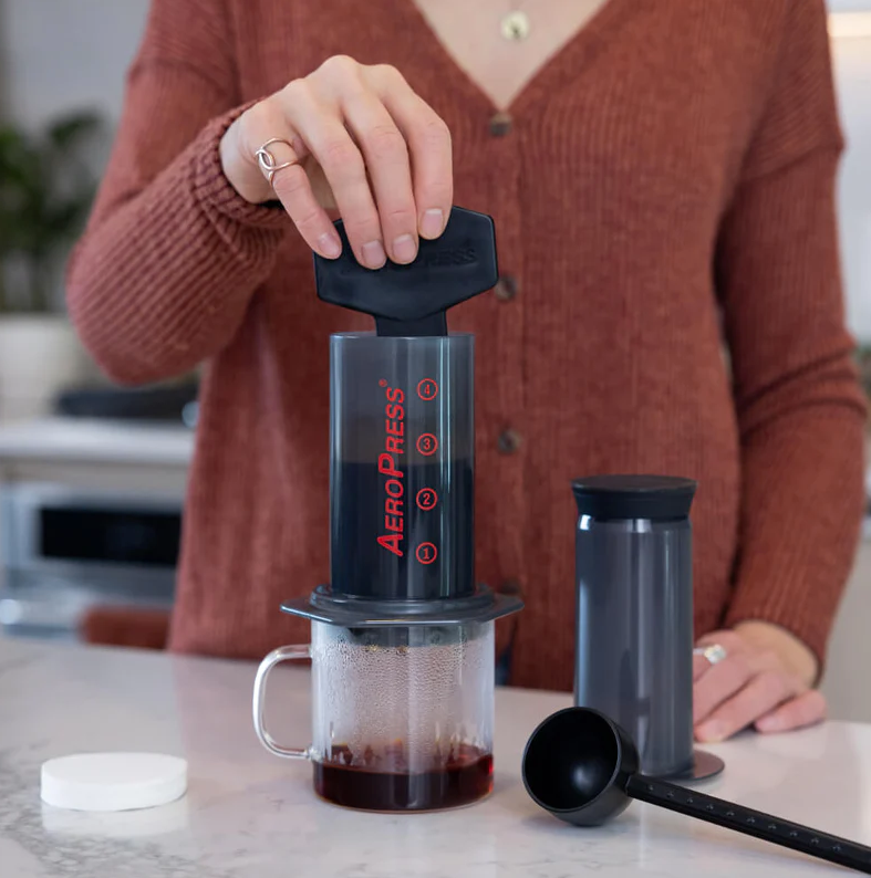 Aeropress I love coffee