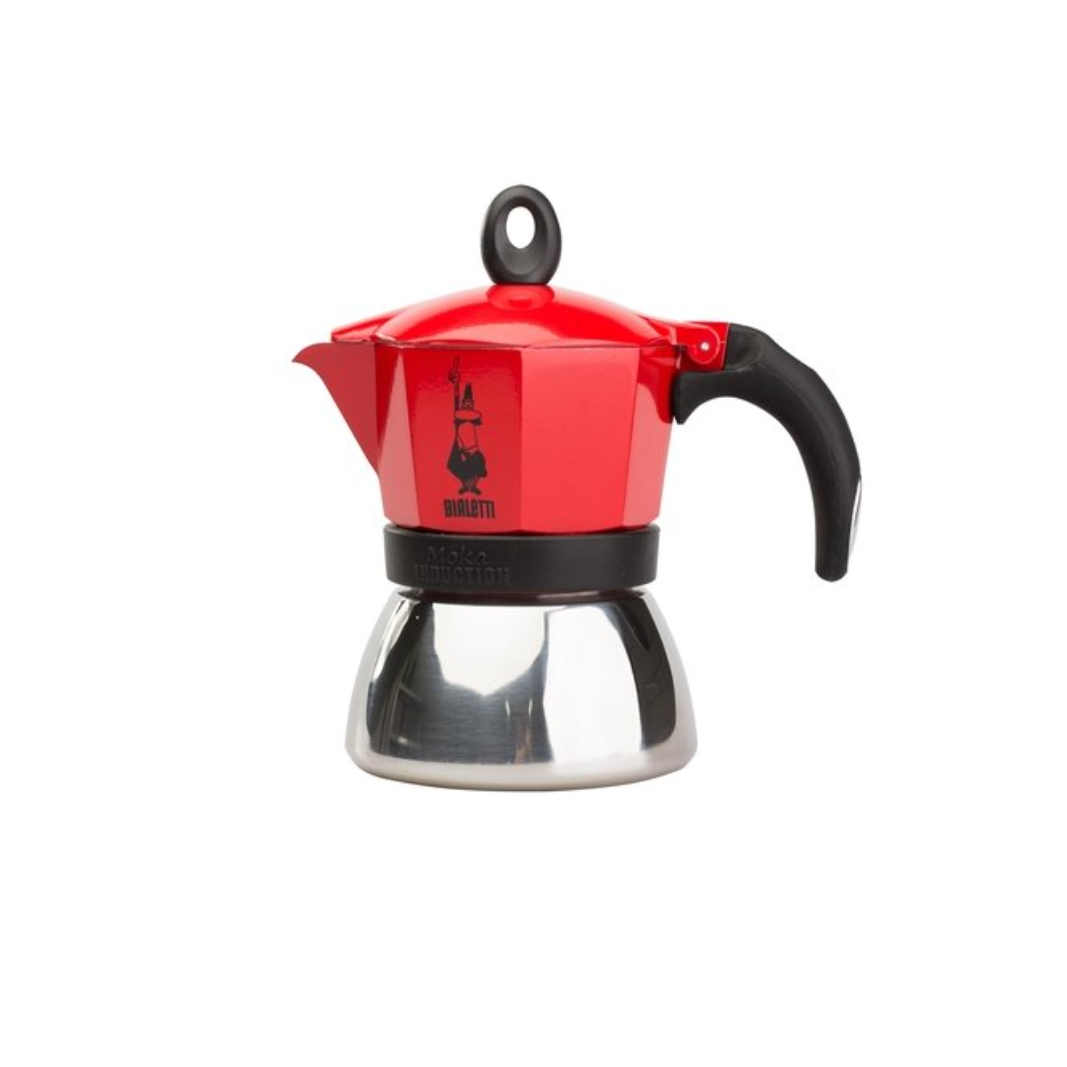 MOKA pot Bialetti Induction 4 cups, red – I love coffee