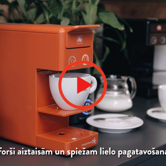 Coffee machine Illy Y3.3 EC, red – I love coffee