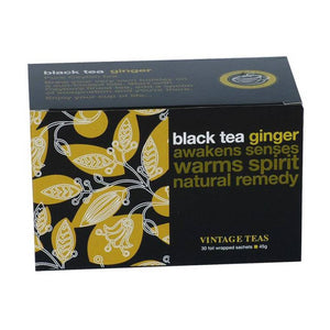 Vintage Black Ginger tēja maisiņos, 30gab