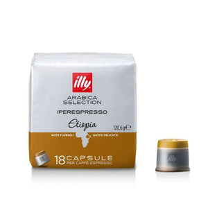 Coffee capsules Illy IperEspresso, Ethiopia, 18 pcs