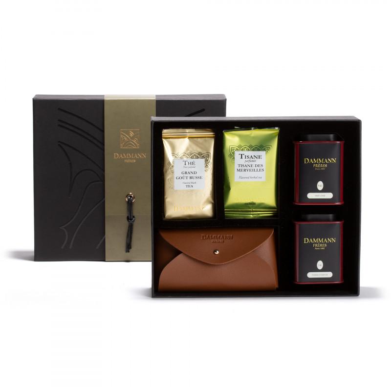 Damman Fréres gift set, Coffret Excursion – I love coffee