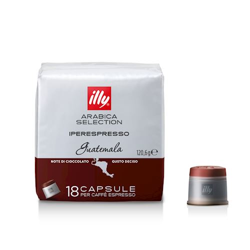 Coffee capsules Illy IperEspresso, Guatemala, 18 pcs