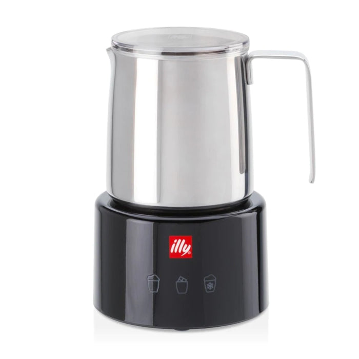 Milk frother illy by Piero Lissoni,black – I love coffee