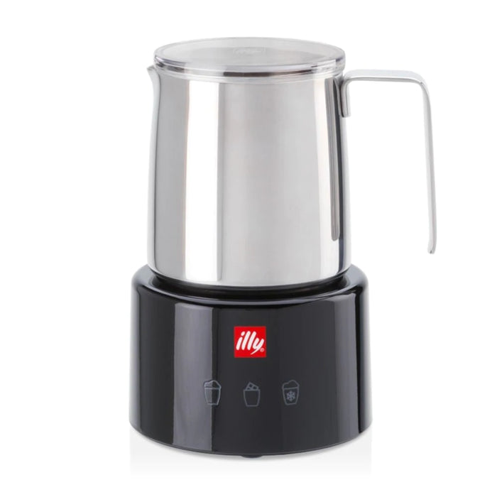 Milk frother illy by Piero Lissoni,black