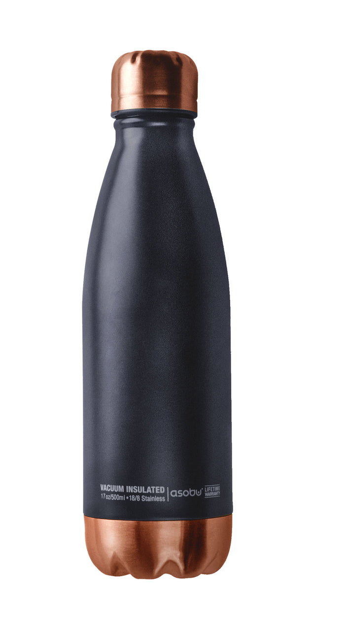 Asobu Central Park Travel thermo bottle, 500ml, SBV17 black/ copper